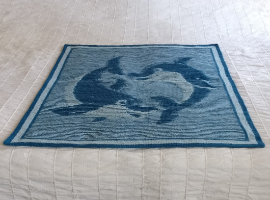 Dolphins Baby Blanket